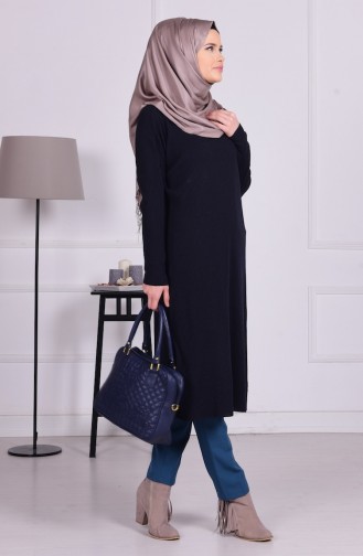 Navy Blue Tricot 3616-09