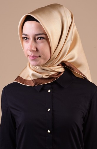 Sarar Düz Twill Eşarp 1017-06 Krem