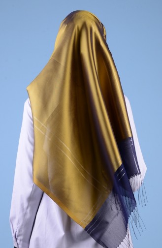 Navy Blue Sjaal 03
