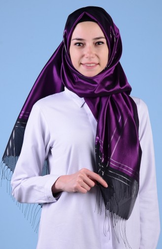 Purple Sjaal 05