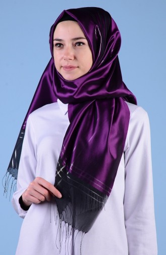 Purple Sjaal 05