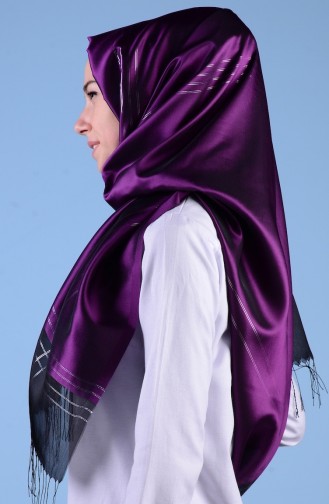 Purple Shawl 05