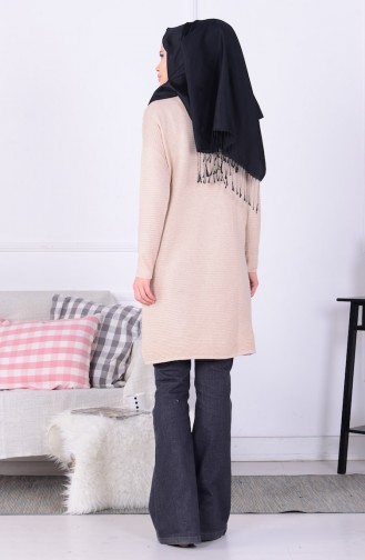 Triko Tunik 3894-08 Bej