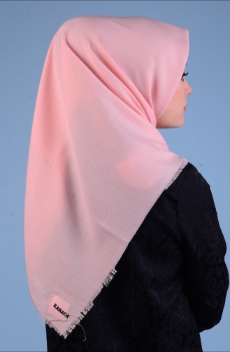 Karaca Yün Eşarp 9098-02 Somon