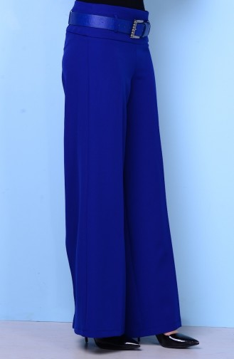 Pantalon İslamique 3069-16 Bleu Roi 3069-16