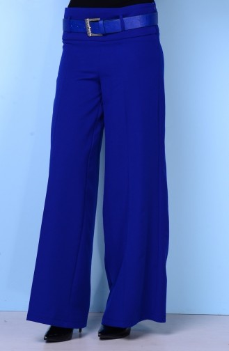 Pantalon İslamique 3069-16 Bleu Roi 3069-16