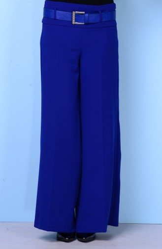 Pantalon İslamique 3069-16 Bleu Roi 3069-16