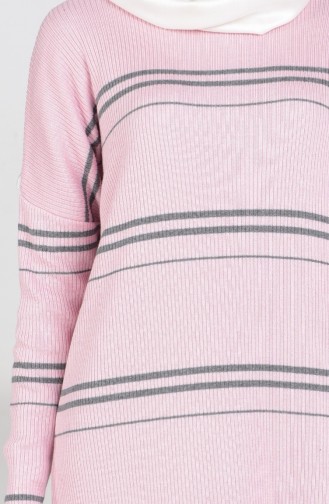 iLMEK Striped Knitwear Sweater 3850-04 Powder 3850-04