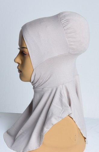 Bonnet Hijab Sans Couture 03 Beige 03