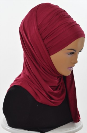 Claret Red Ready to Wear Turban 0001-3