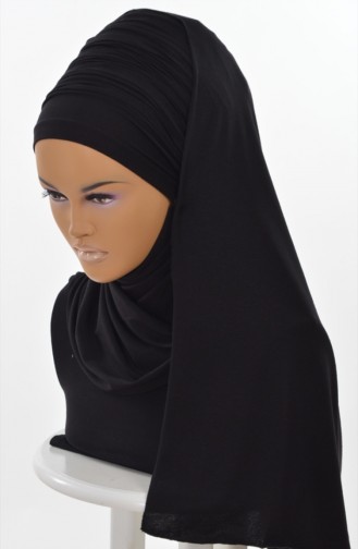 Black Ready to Wear Turban 0001-6