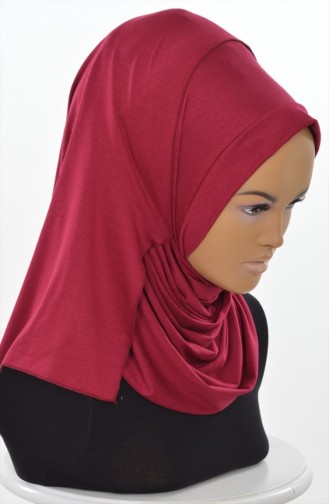 Claret Red Shawl 0016-3