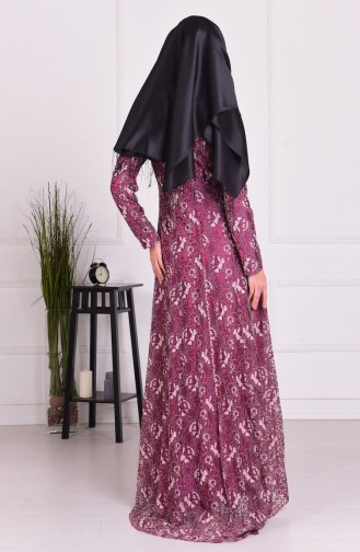Robe Hijab Plum 9141-02