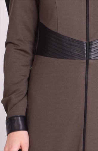 Khaki Abaya 2790-03