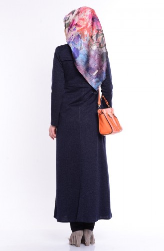 Abayas Bleu Marine 0488-04