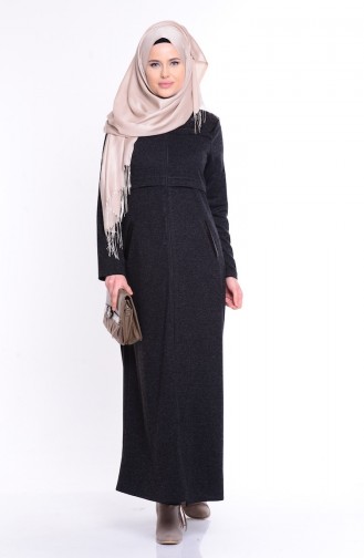 Black Abaya 0488-03