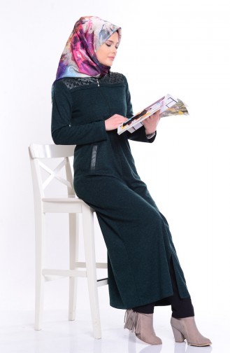 Emerald Green Abaya 0488-02