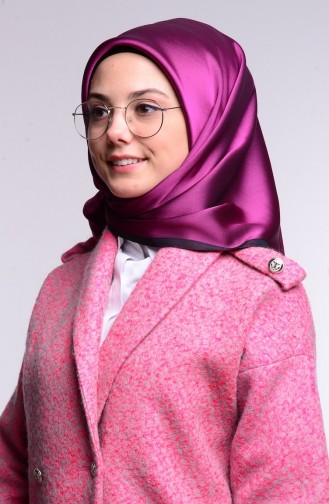 Düz Renk Eşarp-18 Eflatun Koyu Lacivert