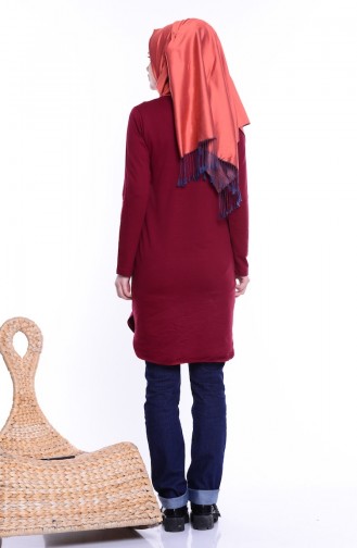 Claret red Tuniek 11103-01