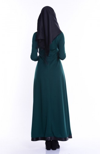 Smaragdgrün Hijab Kleider 2010-10