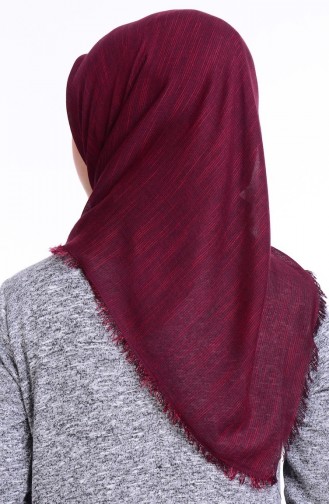 Dark Claret Red Scarf 32