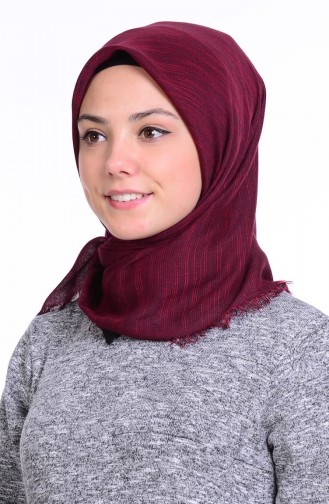 Dark Claret Red Scarf 32