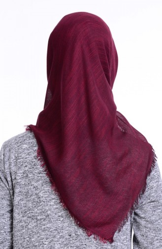 Dark Claret Red Scarf 32