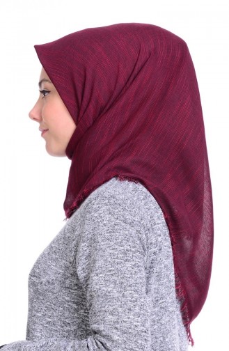 Dark Claret Red Scarf 32