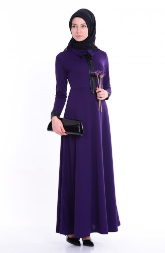 Purple Hijab Dress 2011-08