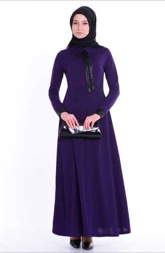 Purple Hijab Dress 2011-08