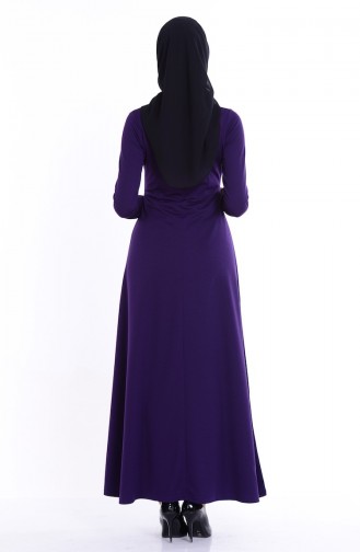 Purple Hijab Dress 2011-08
