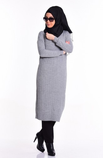 Long Pull Tricot 3816-11 Gris 3816-11