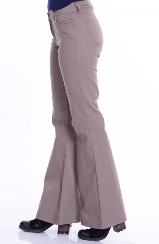 W.B Spanish Leg Trousers 8868-04 Mink 8868-04