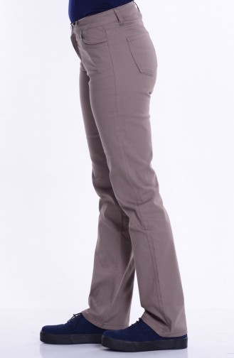 MIHRISAH Wide Leg Pants 2329-07 Mink 2329-07