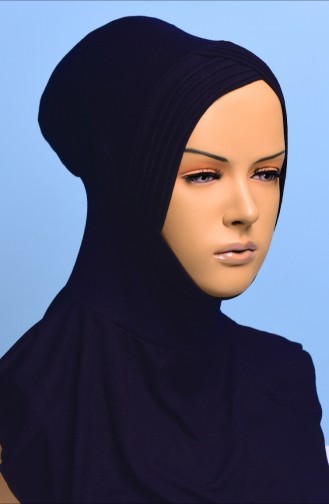 Hijab Bone -02 Lacivert