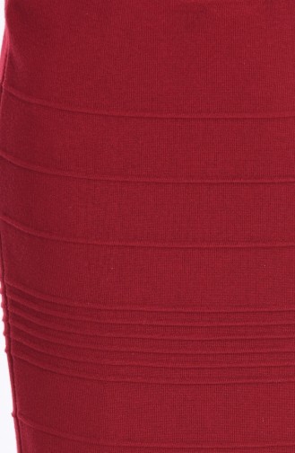 Claret Red Skirt 3138-04