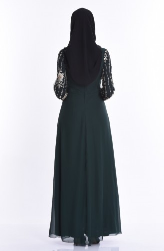 Robe Hijab Vert 52549-03
