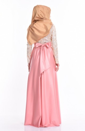 Puder Hijab-Abendkleider 1043-06