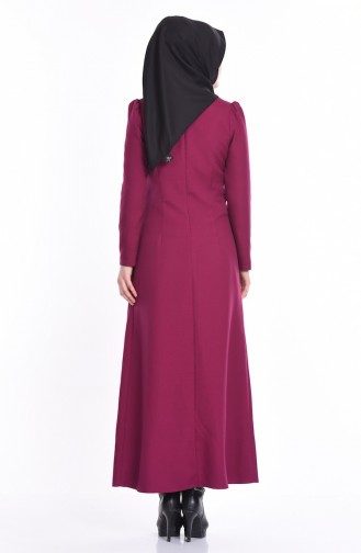 Robe Hijab Fushia 2637-04