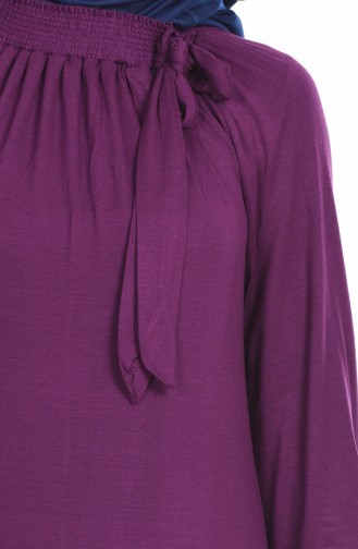 Lila Hijab Kleider 0796-03