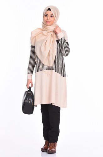 Stricktunika 3907-01 Beige 3907-01