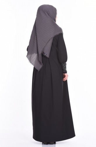Black Abaya 1052-01