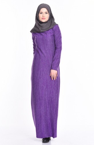 Robe Hijab Pourpre 2631-06
