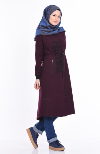 Cape a Fermeture 6443-04 Plum 6443-04