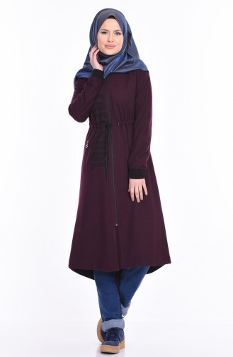 Cape a Fermeture 6443-04 Plum 6443-04