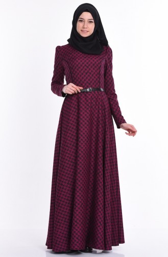 Robe Hijab Fushia 7063-02