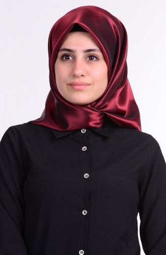 Claret red Hoofddoek 01