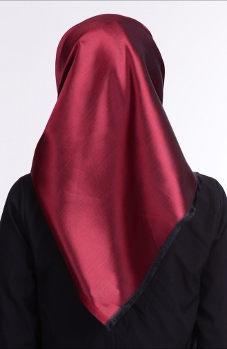 Claret red Hoofddoek 01