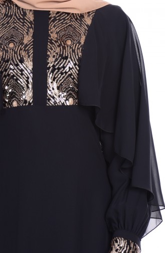 Black Hijab Dress 52552-02
