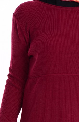 iLMEK Knitwear Sweater 3878-06 Claret Red 3878-06